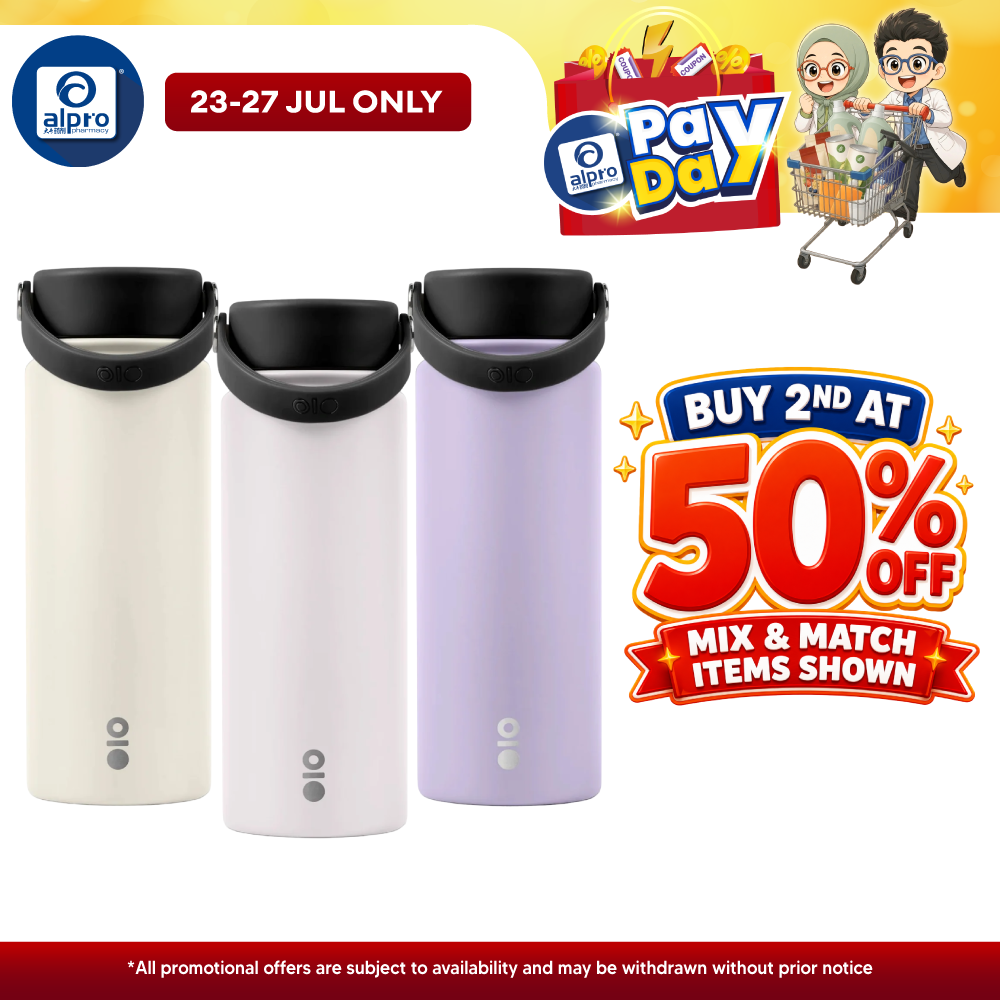 Montigo Ace Bottle Medium Midtown Collection (Pink / Purple / Pearl) 530mL | Double-Wall Vacuum Insulation Montigo