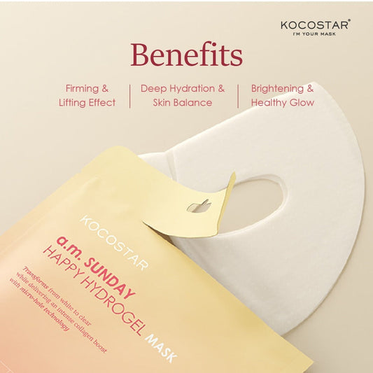 Kocostar a.m. Sunday Happy | Hydrogel Mask Kocostar