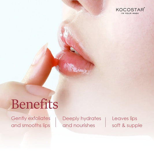 Kocostar Peach DuoDuo | Lip Scrub & Oil-In-Cream Kocostar