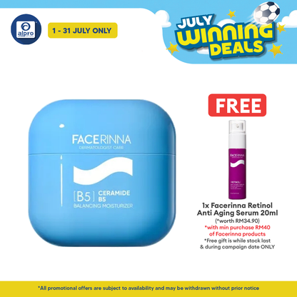 [Group Buy Delivery Starts: 3/8/2026] Facerinna Ceramide B5 Balancing Moisturizer 30g | Deep Hydration & Locks Moisture Group Buy