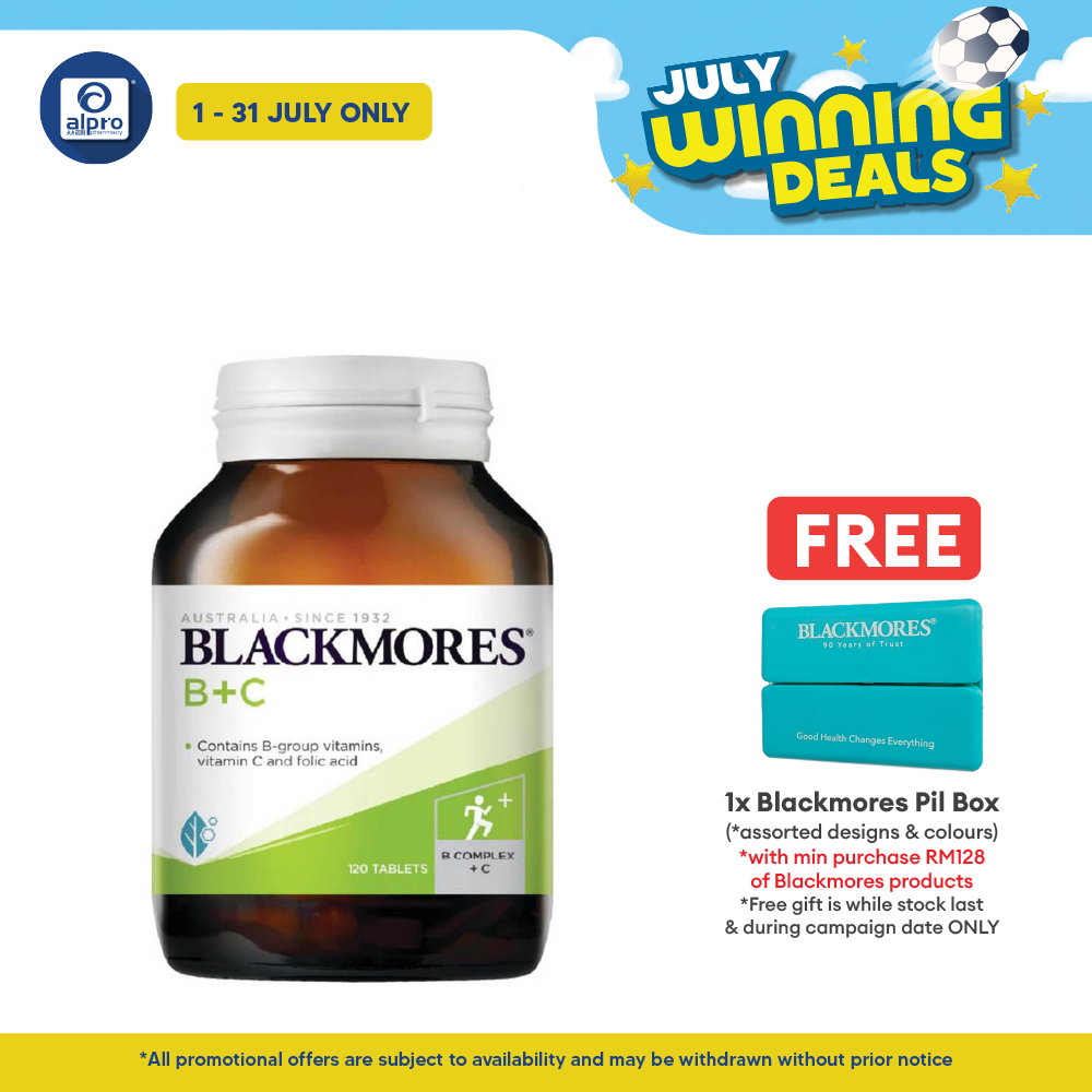 Blackmores B+C 120s | Immune Supports Blackmores