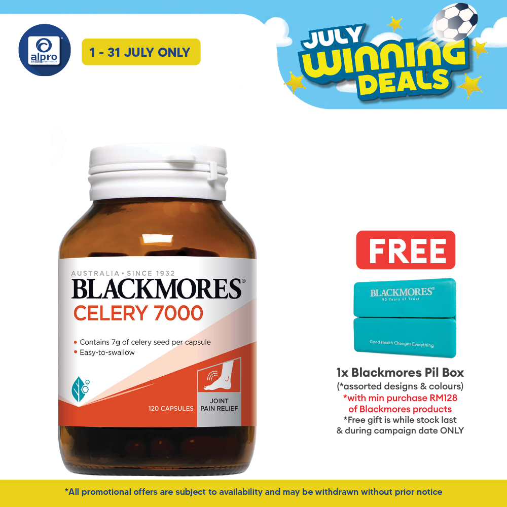 Blackmores Celery 7000 120s | Joint Health Blackmores