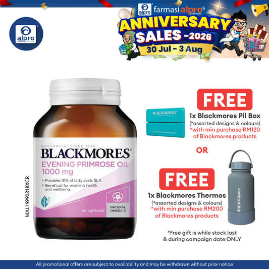 Blackmores Evening Prime Rose 1000mg 60s | Women's Health Blackmores