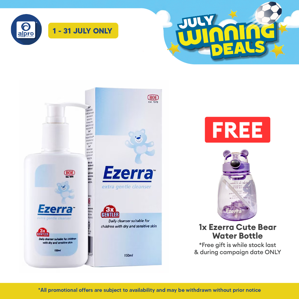 Ezerra Extra Gentle Cleanser 150ml Ezerra
