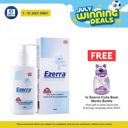 Ezerra Extra Gentle Cleanser 150ml Ezerra