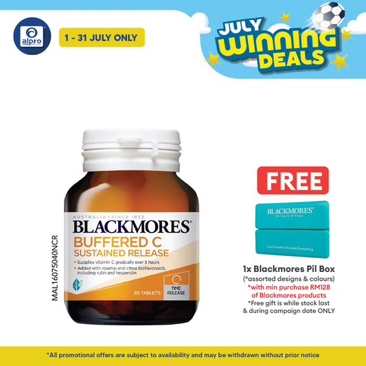 Blackmores Buffered C Slow Release 30s | Boosting Immune System Blackmores