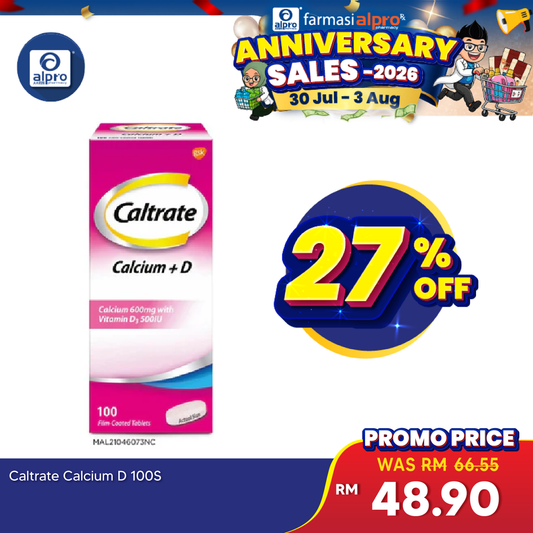 Caltrate Calcium D 100s | Support Overall Bone Health
