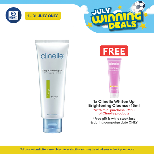Clinelle Deep Cleansing Gel 100ml Clinelle