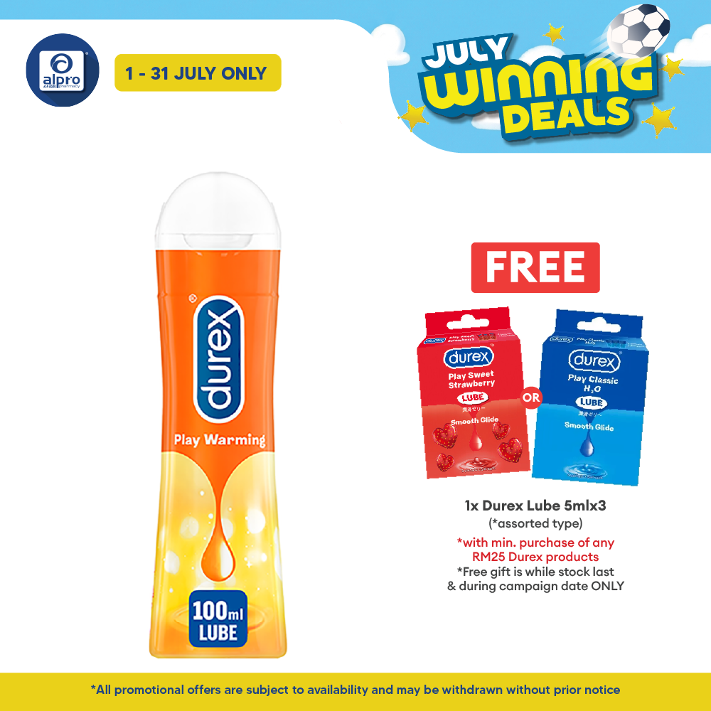 Durex Play Warming Lubricant (100ml) Durex