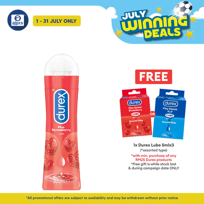 Durex Play Saucy Strawbeery Gel 100ml Durex