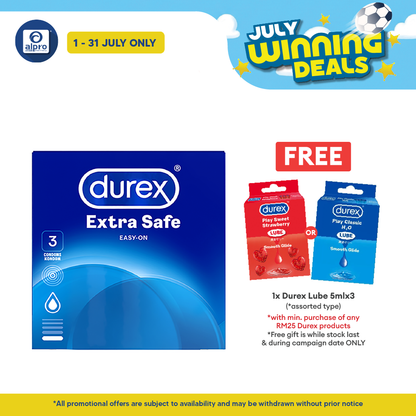 Durex Extra Safe Condom 3s Durex