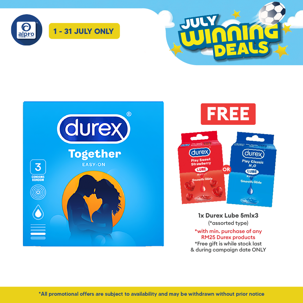 Durex Together Easy-On 3s Durex