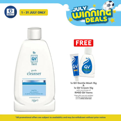 Ego QV Face Gentle Cleanser With Vitamin E 250ml | Rehydrate Skin QV