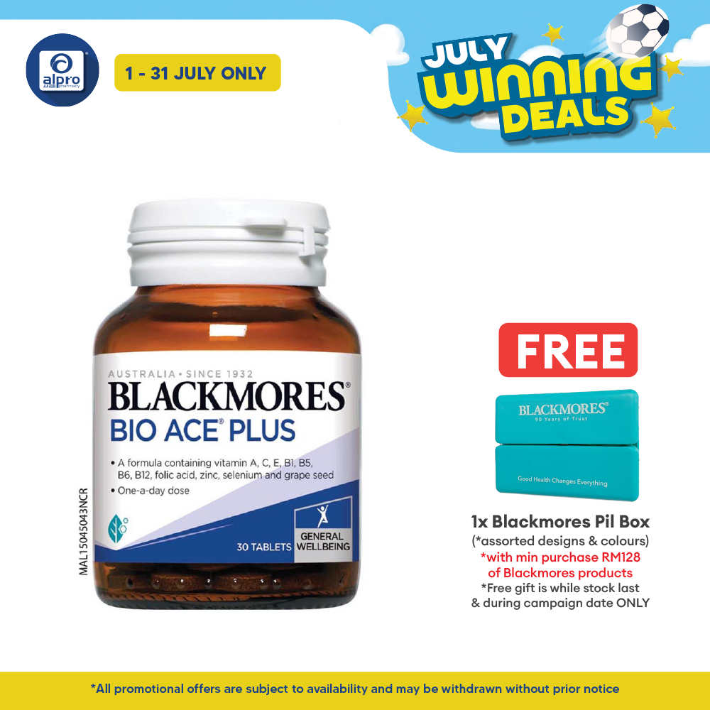 Blackmores Bio Ace Plus 30s | High Antioxidant Blackmores