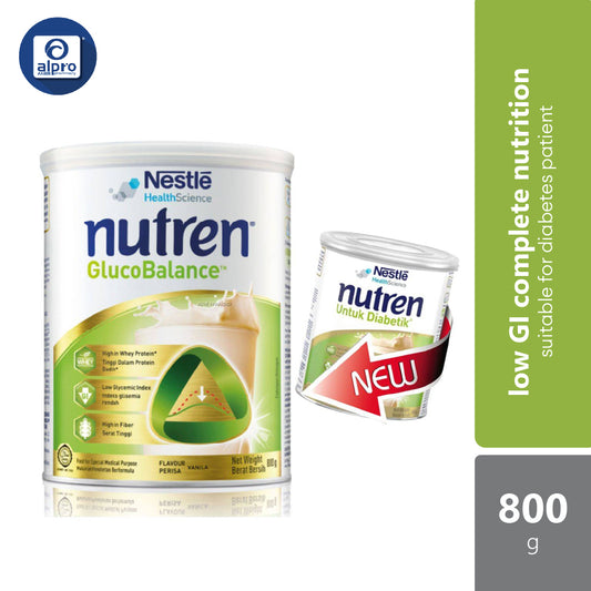 Nestle Nutren Glucobalance (Previously Known As Nutren Diabetik) 800g