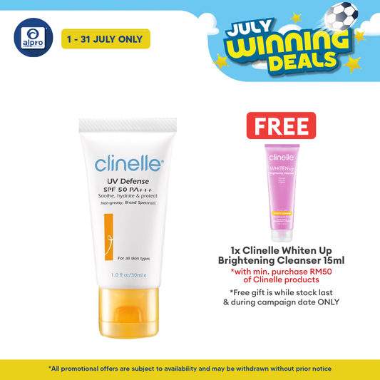 Clinelle Uv Defense Spf50 30ml Clinelle