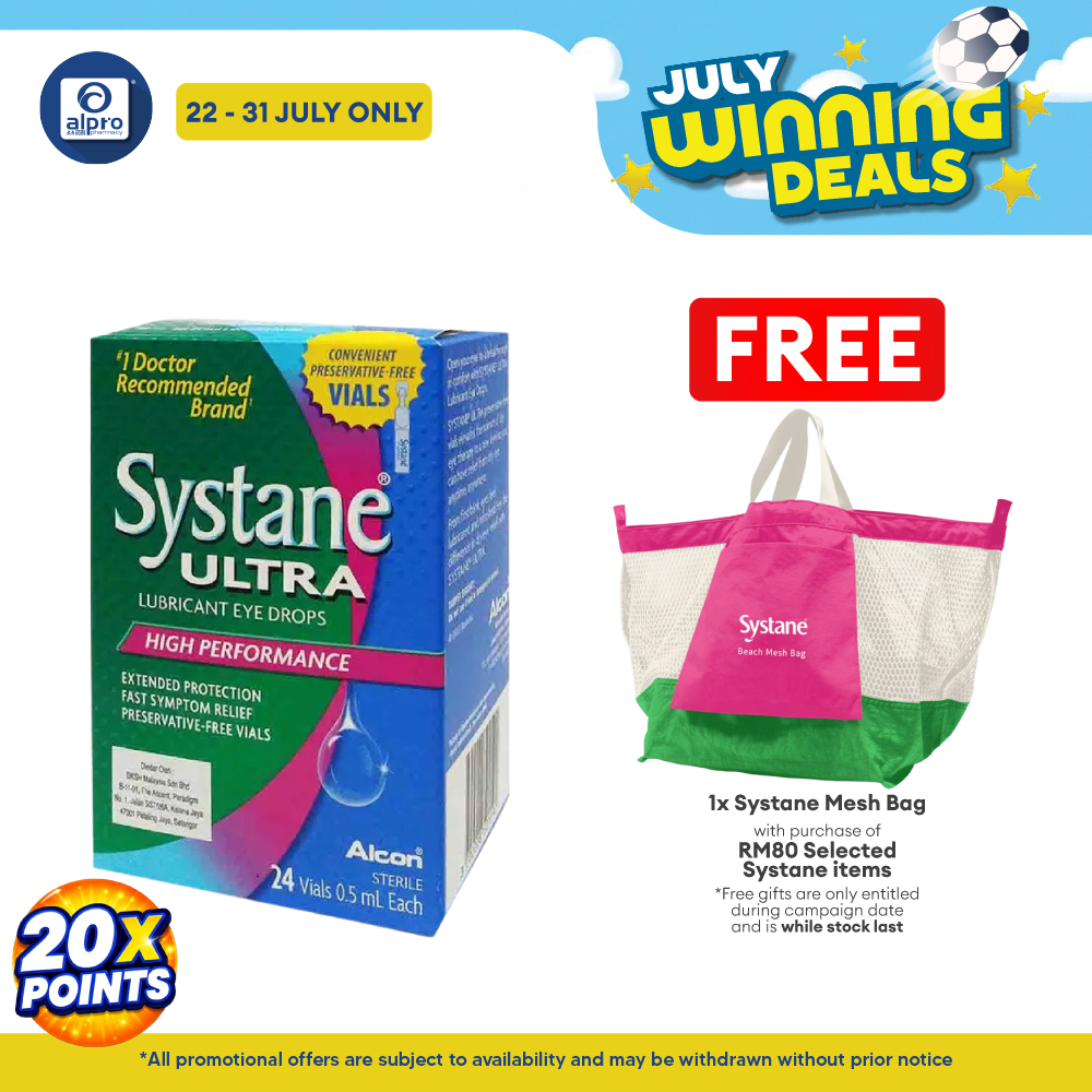 Alcon Systane Ultra UD 24x0.5ml | Relief Dry Eyes Alcon