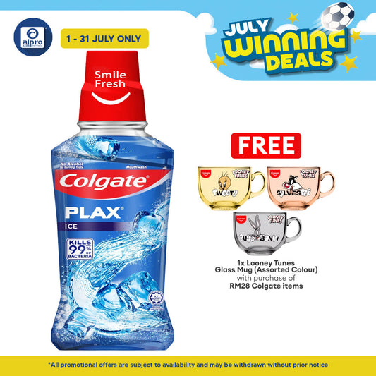 Colgate Plax Ice 250mL | With Natural Minty Essential Oils Colgate