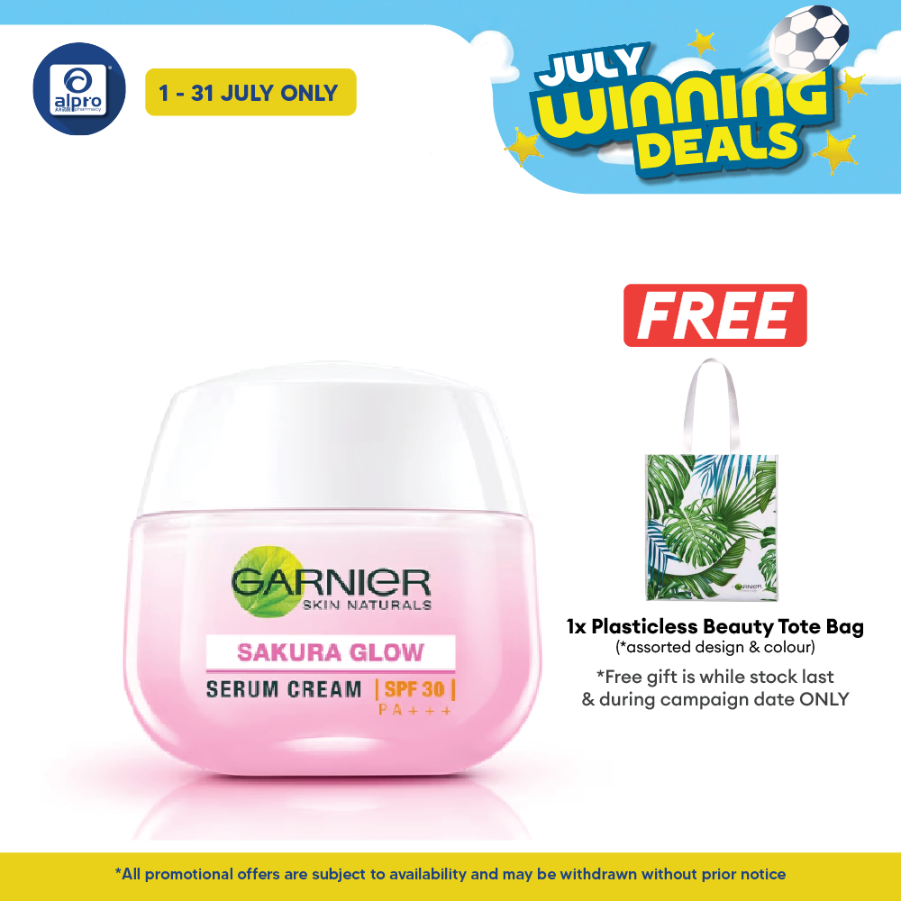 Garnier Sakura White Moisturizing Cream 50ml Garnier