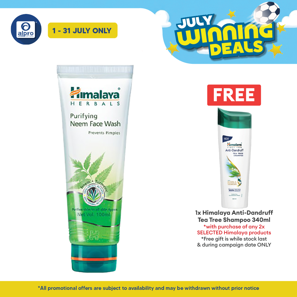 Himalaya Purifying Neem Face Wash 100ml Himalaya