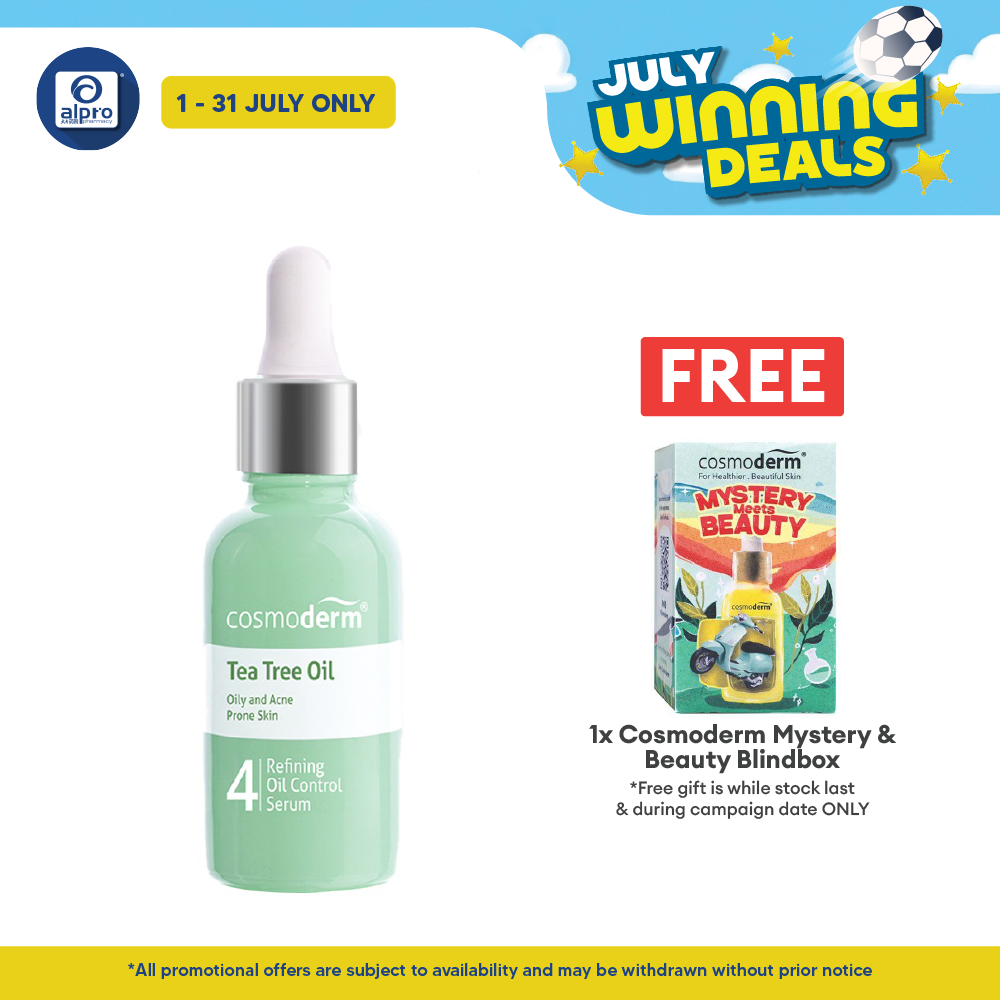 Cosmoderm Tea Tree Oil Control Serum 30ml Cosmoderm