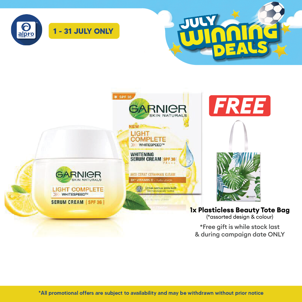 Garnier Light Complete Whitening Serum Cream 50ml Garnier