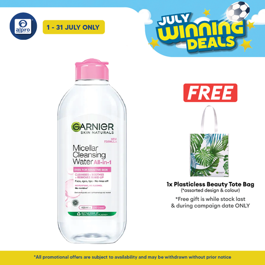 Garnier Micellar Cleansing Water Pink 400ml Garnier