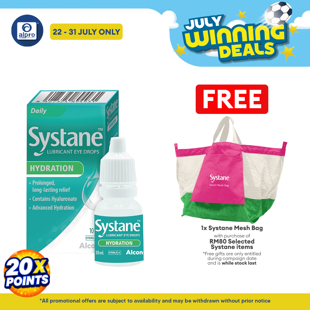 Systane Hydration 10ml | Helps to Prevent Dryness of Eyes Alcon