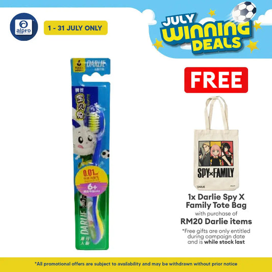 Darlie Toothbrush Cutie Bunny Kids (age 6 And Above) Darlie