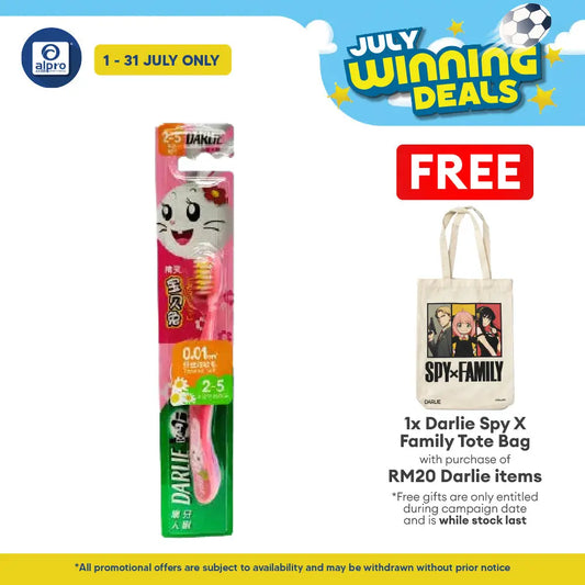 Darlie Toothbrush Cutie Bunny Kids (age 2-5) Darlie