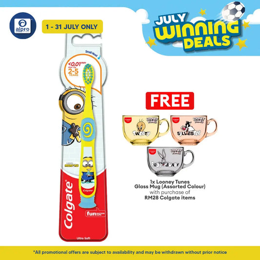 Colgate Toothbrush Minions Ultra Soft 2-5 Years 1s Colgate
