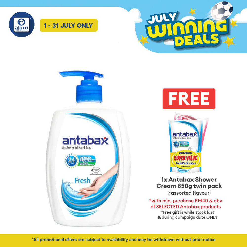 Antabax Hand Soap Sensitive & Fresh 450ml Antabax