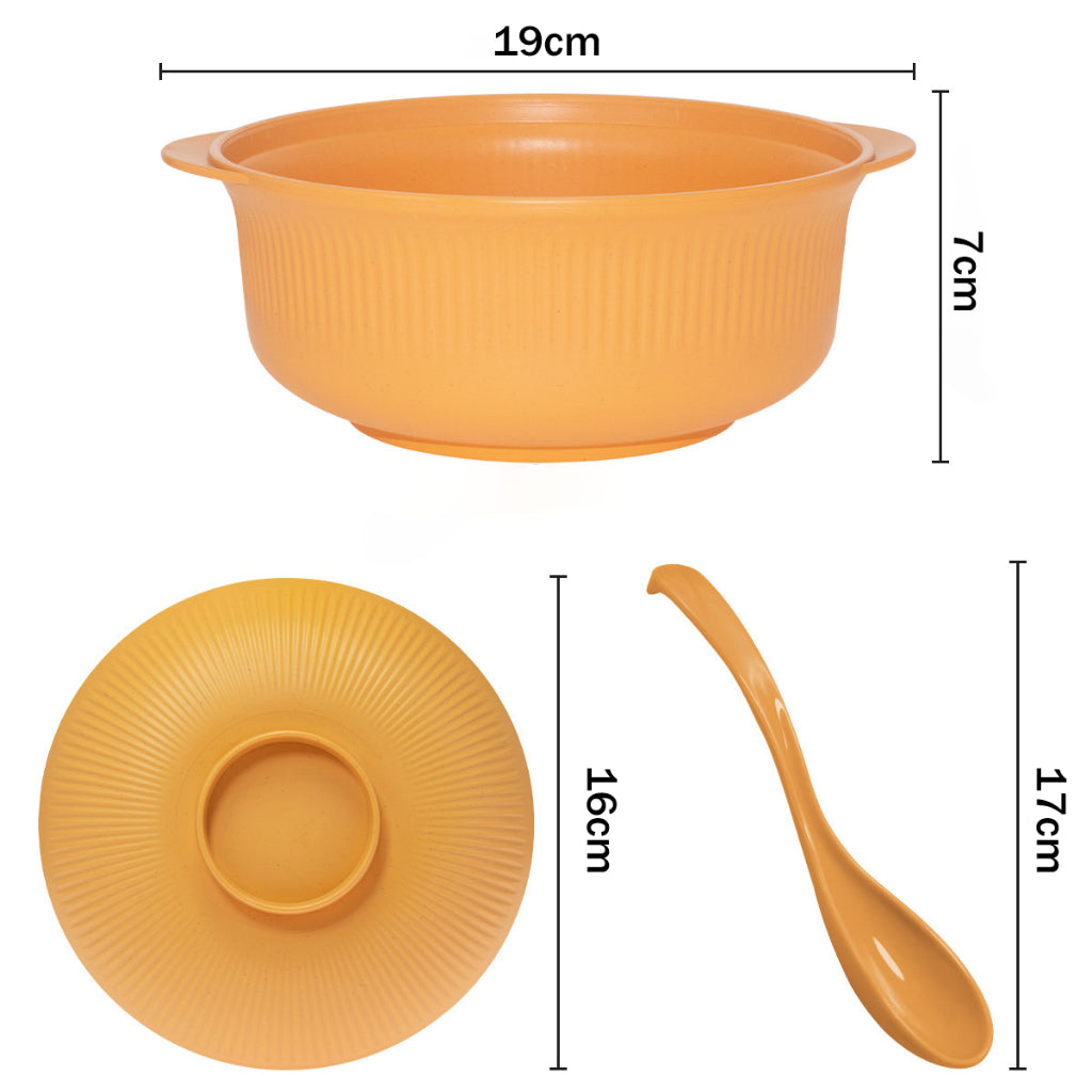 [Group Buy Delivery Starts: 10/03/2026] Multipurpose Plastic Bowl Set 4s Mixed Colour Group Buy