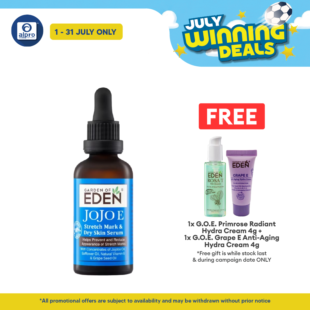 Garden Of Eden Jojo E Stretch Mark Serum (50ml) Garden Of Eden