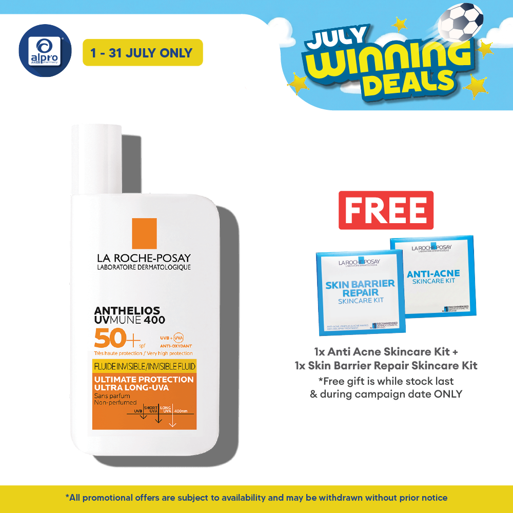 La Roche Posay Anthelios Invisible SPF50+ 50ml | Moisturize and High Protection La Roche Posay