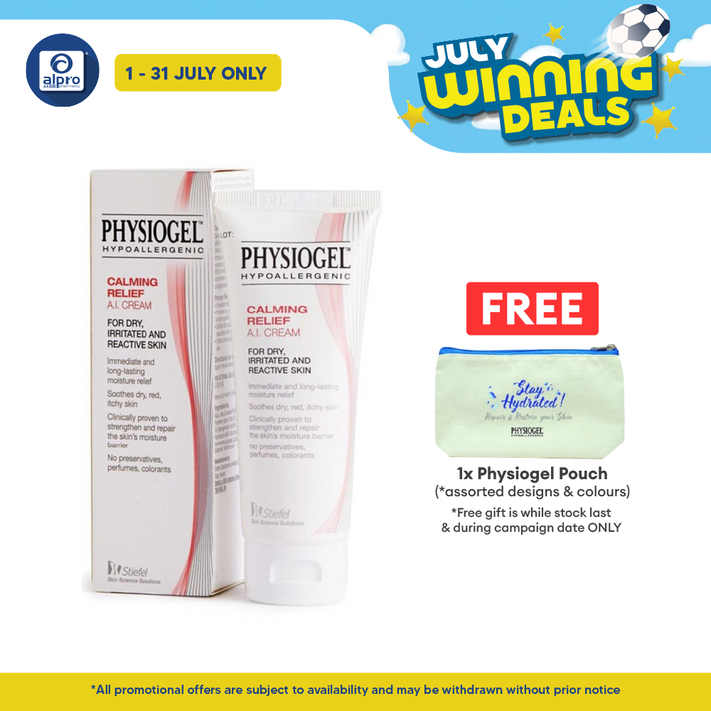 Physiogel Calming Relief A.I. Cr 100ml | Softens Skin Physiogel
