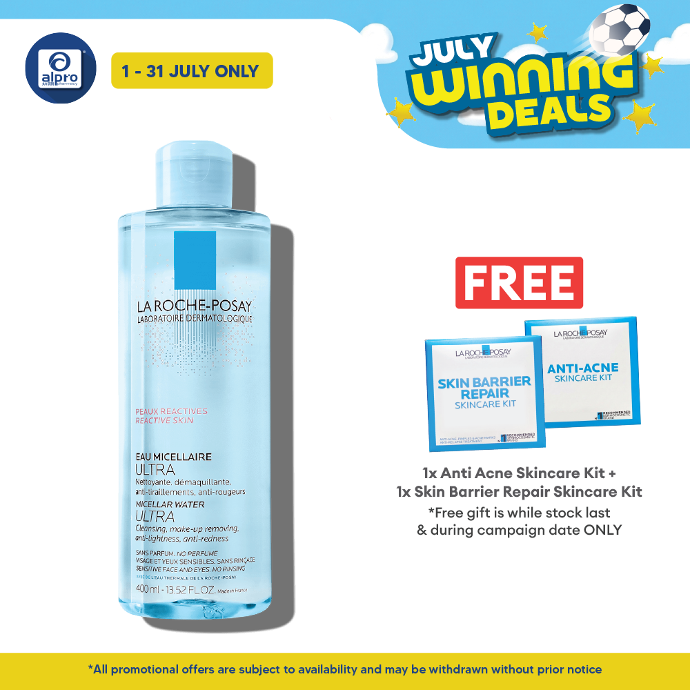 La Roche Posay Toleriane Micellar Water 200ml  | Gently Removes Impurities La Roche Posay
