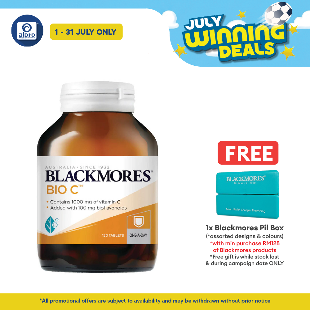 Blackmores Bio C 1000mg 120s | Vitamin C Blackmores