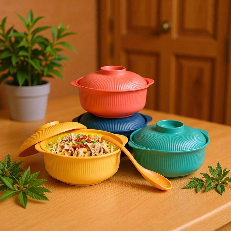 [Group Buy Delivery Starts: 10/03/2026] Multipurpose Plastic Bowl Set 4s Mixed Colour Group Buy