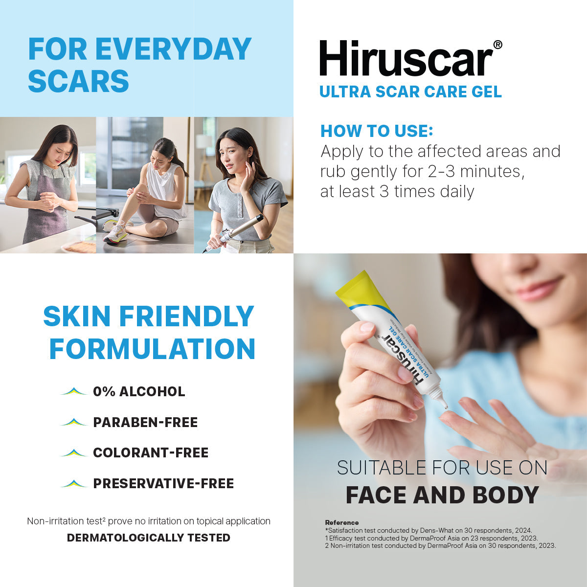 Hiruscar Ultra Scar Care Gel 20g | Reduces Scar Visibility in 4 Weeks Hiruscar