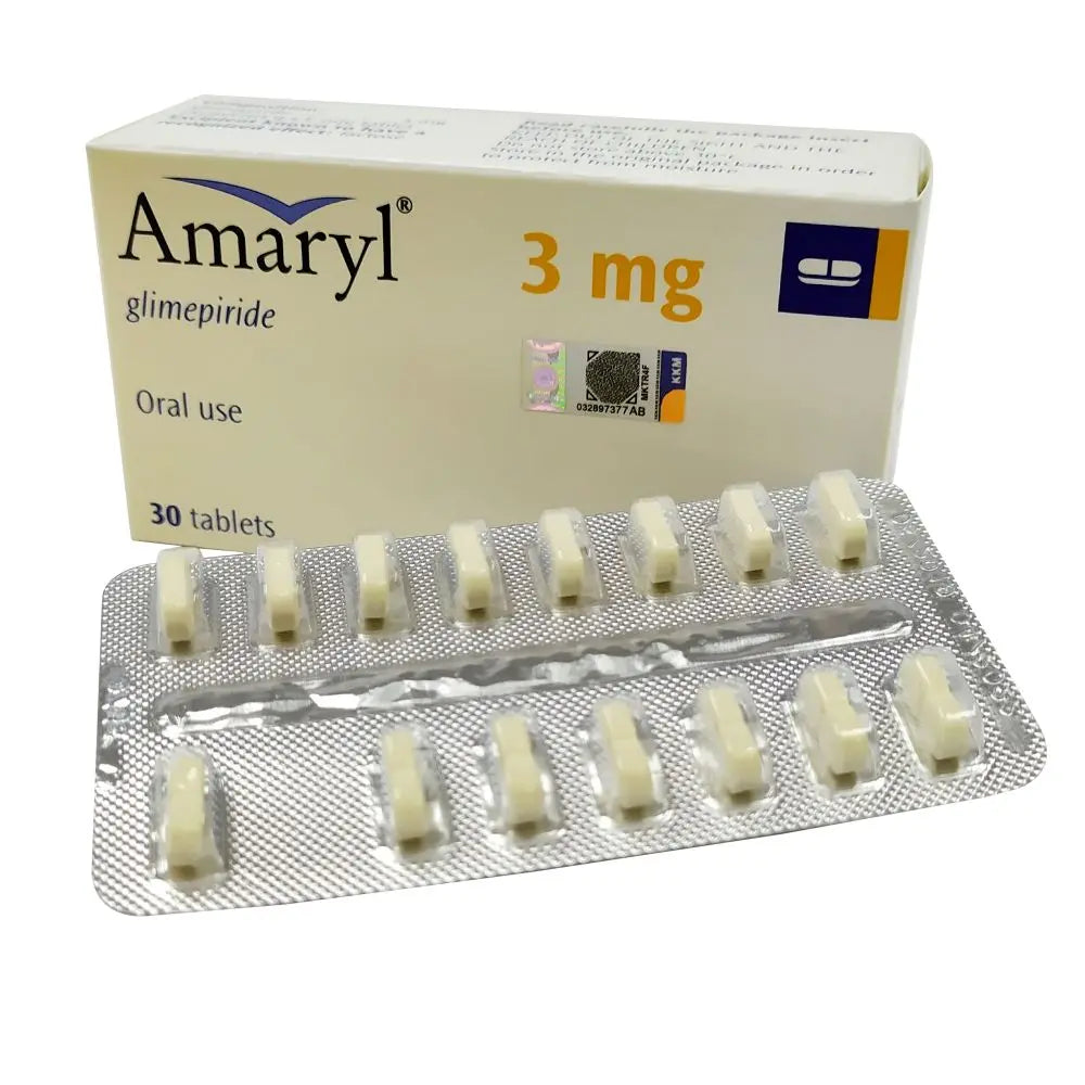 AMARYL 3MG 15S Prescription Medicine