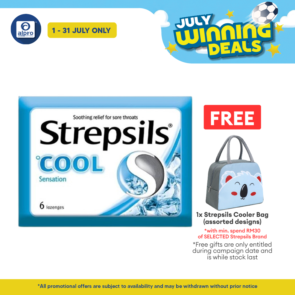 Strepsils Cool 6s | Soothing Effective Relief for Throat Strepsils