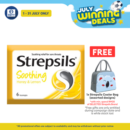 Strepsils Honey Lemon 6s Strepsils
