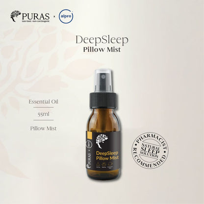 Puras Deepsleep Pillow Mist 55ml | Improves Sleep Quality