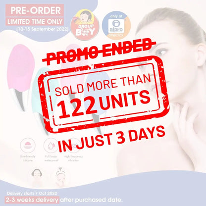 [Group Buy, Delivery Starts on 7 Oct 2022] Mini Electric Face Cleansing Brush | Face Massager and Cleansing Group Buy