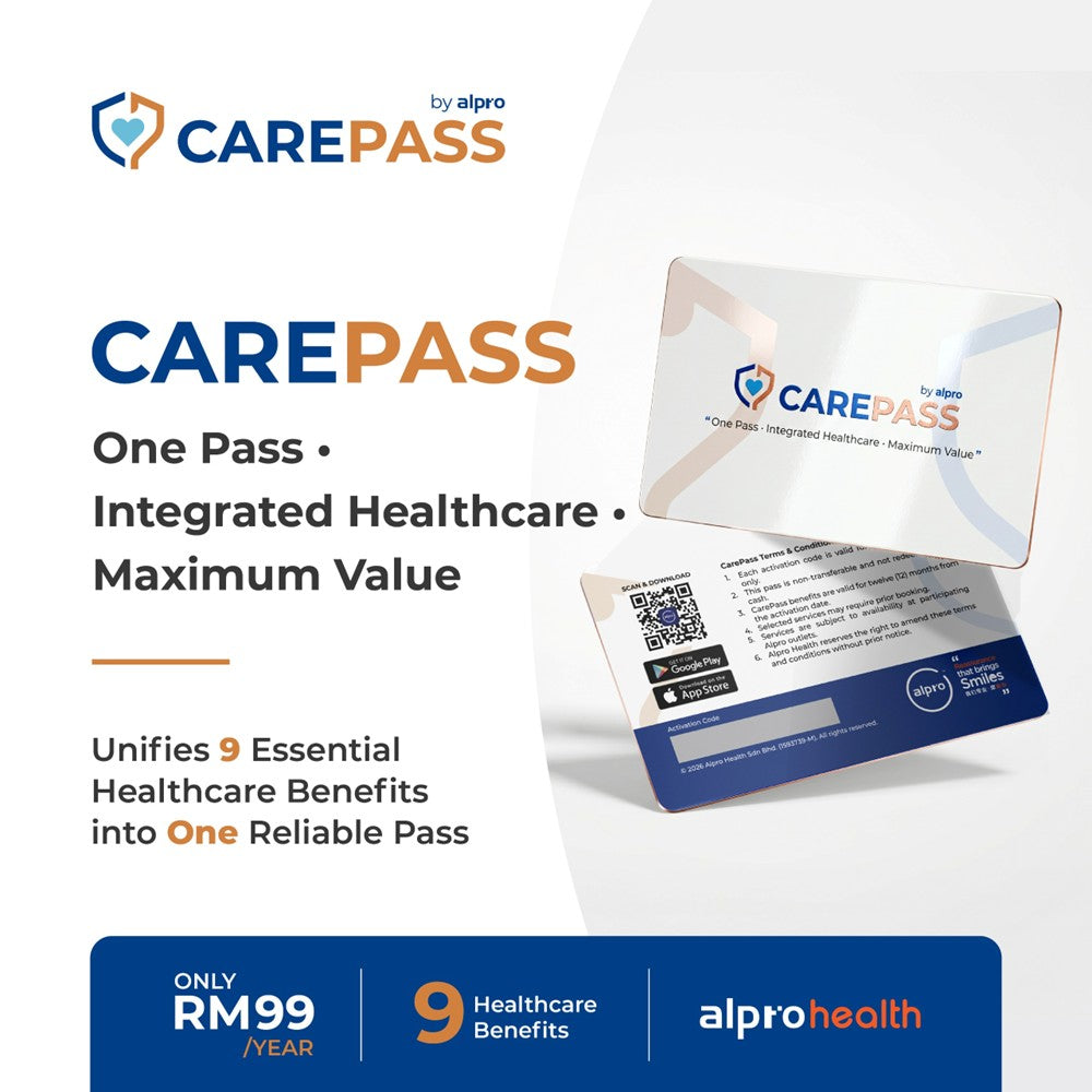 CarePass - Premium Healthcare Pass (1-Year Subscription Plan) Alpro