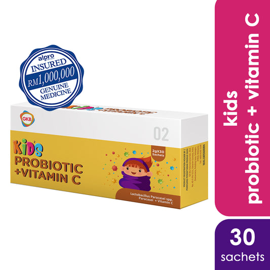GKB Kids Probiotic+Vitamin C 30s | Gut Health