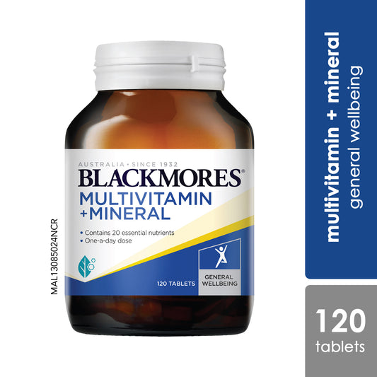Blackmores Multivitamins + Minerals 120s | General Well-being