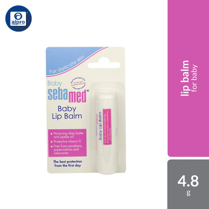 Sebamed Baby Lip Balm 4.8g | Prevents and Relieves Baby Lips Against Dryness Sebamed