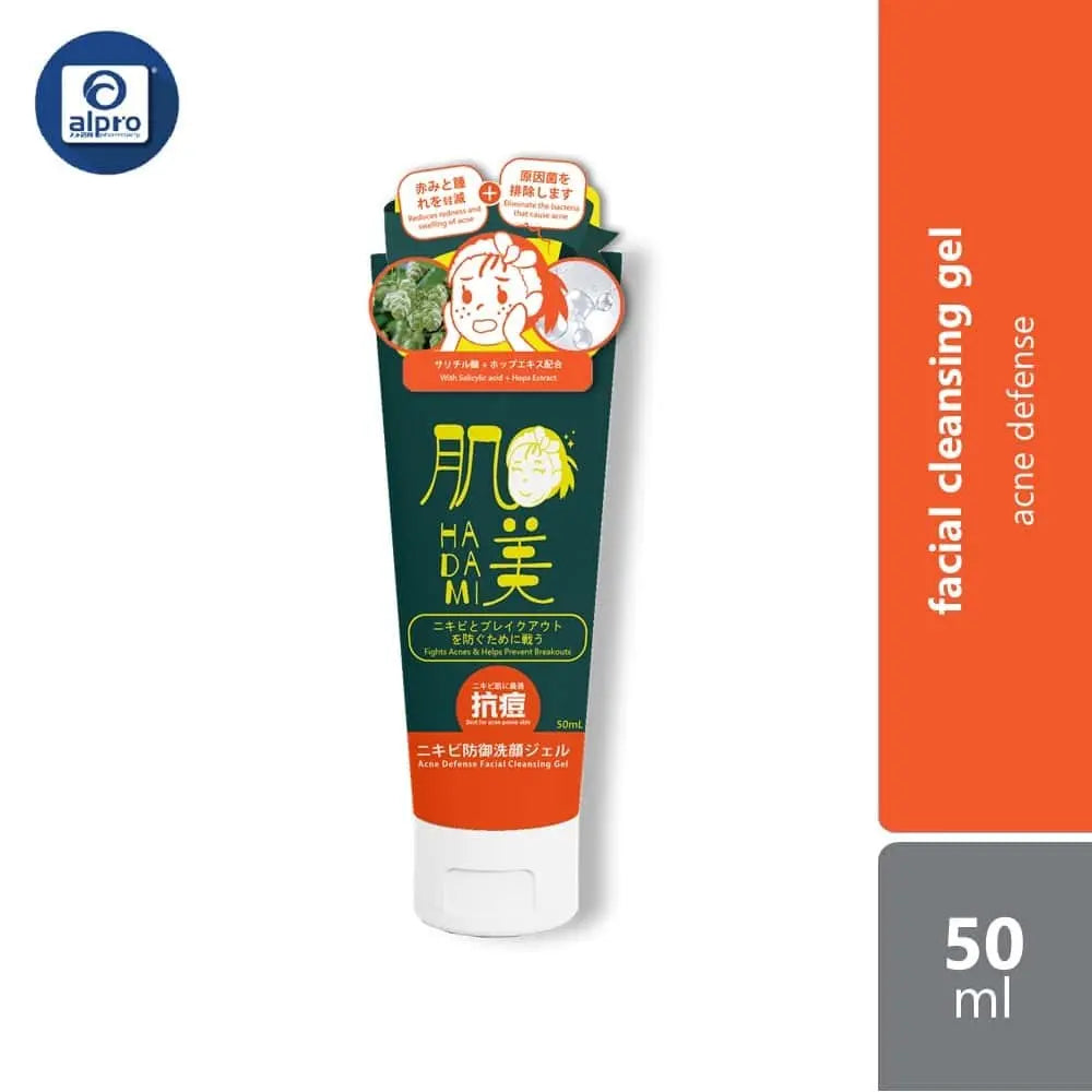GSO Mini Hadami Facial Cleansing Gel 50ml (Acne Defense/ Sebum Control/ Moisture Balance/ Refreshing Daily) Alpro Pharmacy